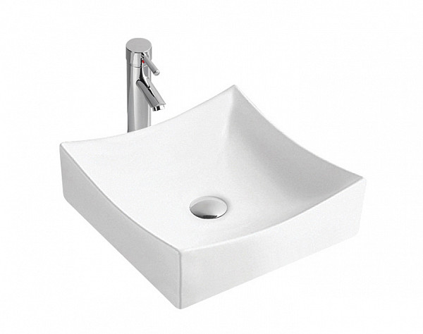 AQ5516-00 раковина 400*400*130 для установки на столешницу