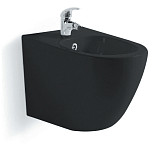 AQ1016-MB ЕВРОПА Биде подвесное 510*355*310, цвет черный матовый