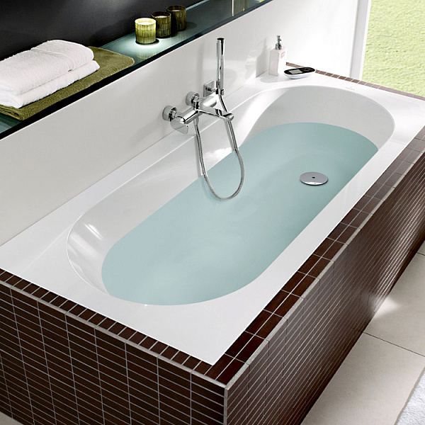 Квариловая ванна Villeroy & Boch Oberon 180х80 UBQ180OBE2V-01