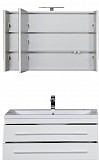 Мебель для ванной Aquanet Верона 100 белый (раковина Нота 158753) 00175467