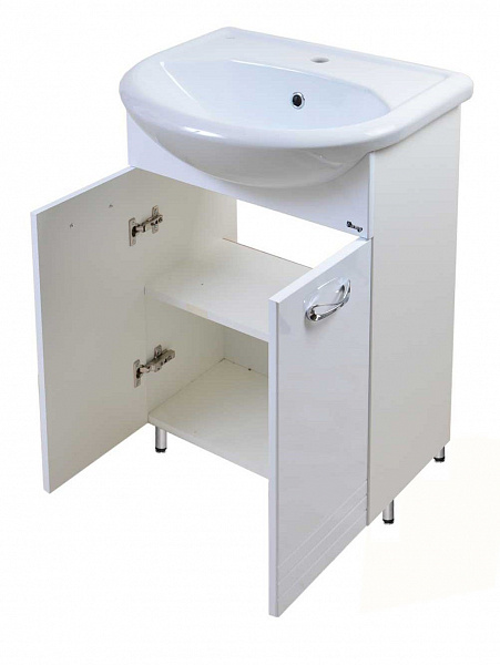 Тумба Emmy Рио 50 с раковиной Уют