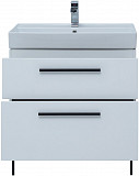 Тумба под раковину Aquanet Nova 75 белый (2 ящика) 00242262