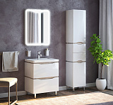 Шкаф-пенал Corozo "Бостон 35 Z2", корзина, антик