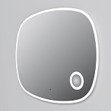 M8FMOX1003SA Func, Зеркало настенное с контурной LED-подсветкой, ИК сенсором и косметическим зеркало