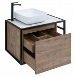 Тумба под раковину Aquanet Nova Lite Loft 75 L дуб рустикальный 00261658