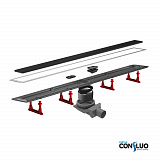 Душевой лоток Pestan Confluo Premium Line 850 Black Glass