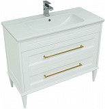 Тумба под раковину Aquanet Бостон 100 белый матовый 00243781