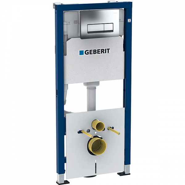 Унитаз с инсталляцией Geberit Acanto 500.128.21.A с горизонтальным выпуском