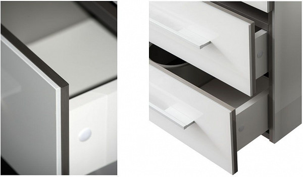 Тумба под раковину Aquanet Верона 100 белый (напольная 1 ящик 2 дверцы) 00182710