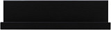 Полка Aquanet Магнум 30x80 черная матовая, открытая 00302224