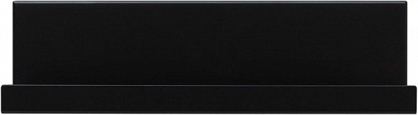 Полка Aquanet Магнум 30x80 черная матовая, открытая 00302224