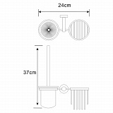 Держатель освежителя и ёршика для унитаза Wasserkraft Donau K-9435