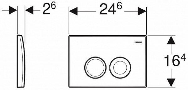 Инсталляция Geberit с унитазом Geberit Selnova, 458.121.SE.1, сиденье микролифт+клавиша+шумоизоляция