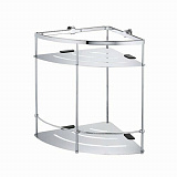 Полка металлическая двойная Wasserkraft K-522