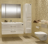 Зеркальный шкаф Стандарт 100, трельяж, фацет Санта 113012