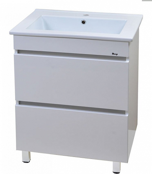 Тумба Emmy Джерси 75 с раковиной Оскар