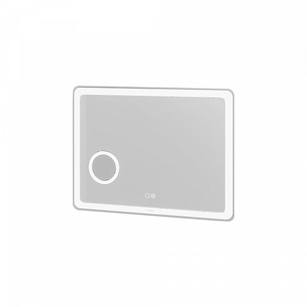 Зеркало LEO (1000*800*45) LED с сенсорным выкл.,гравировкой,подогревом и увеличительным стеклом