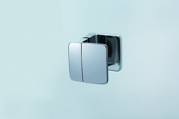 Душевое ограждение "KOLLER POOL" NEON N90PС 900x900x1950 прозрачное Transparent  8мм CALC FREE хром