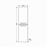 Колонна Вегас 40 с бельевой корзиной напольная/подвесная Санта 526005