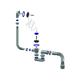 Слив-перелив Unicorn S12 с гибким соединением 40 см