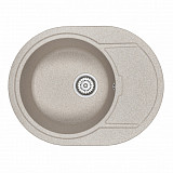 Мойка кухонная Granula овальная кварц 6502, ПИРИТ