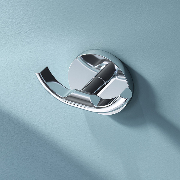 A85A35600 X-Joy, Двойной крючок для полотенец, хром