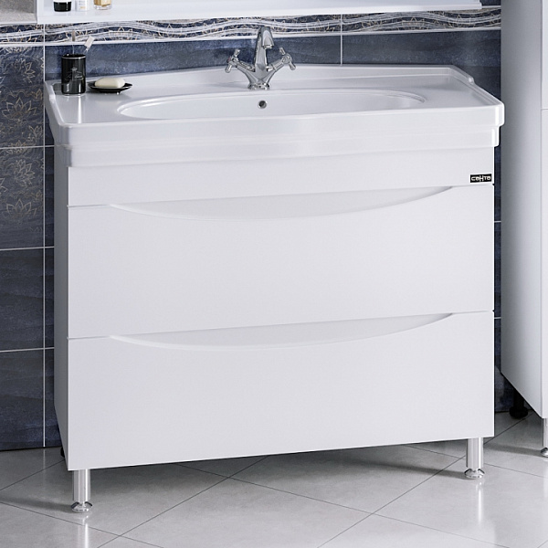 Тумба под раковину напольная Сатурн 105 Санта 700200