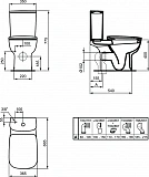 Унитаз-компакт Ideal Standard Esedra T283401