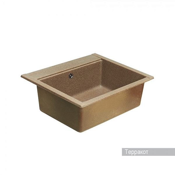Мойка для кухни Aquaton Делия 60 прямоугольная терракотовая 1A715232LD270