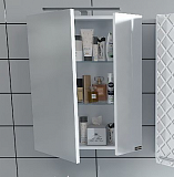 Зеркальный шкаф Стандарт 70, со светом Санта 113009