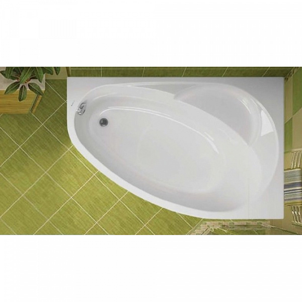 Акриловая ванна Vagnerplast Flora 150x100 правая VPBA151FLA3PX-04