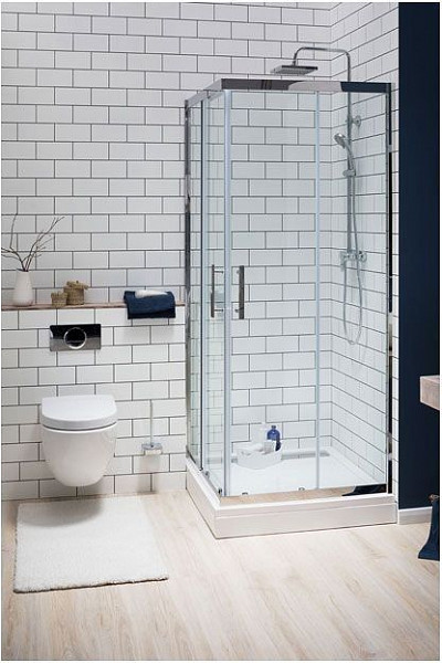 Душевой уголок Aquanet Delta Cube NPE1142 90x90, прозрачное стекло 00183212