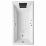 Чугунная ванна Roca Belice 175x85 ручки и подголовник в комплекте 233550000