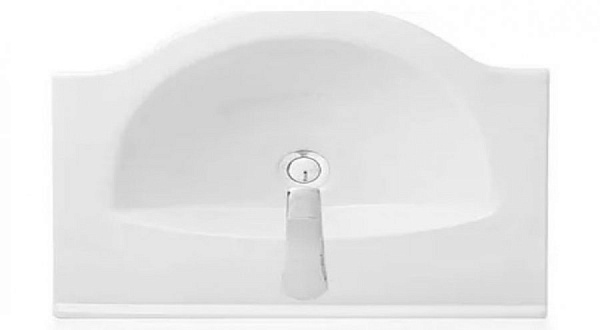 Тумба под раковину Corozo Креста Z1 55 NEW белая SD-00000353