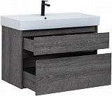 Тумба под раковину Aquanet Nova Lite 90 дуб рошелье (2 ящика) 00242267