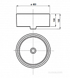 Раковина Roca Mila 40 32700C000