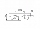 Раковина Cersanit Cersania 50 S-UM-CE50/1-w