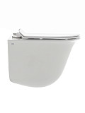 AQM2005 Унитаз подвесной AQUAme с сиденьем SoftClose, технология смыва Rimless, скрытый крепеж. 485x360x360