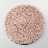 Назначение: Коврик для ванной комнаты. Материал: Антискользящее основание (термопластичная резина), микрофибра. Покрытие: Микрофибра.  
Описание: размер 600 х 600 мм,  высота ворса 30 mm.
 Коврики подлежат машинной стирке при температуре не выше 30 градус