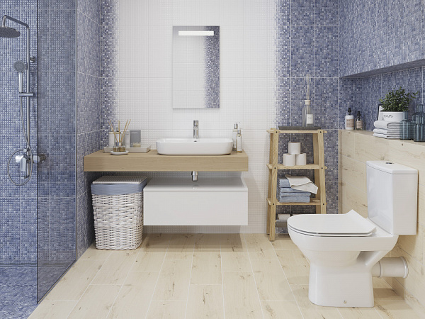 Зеркало Cersanit  LED 50 см  KN-LU-LED010*50-b-Os