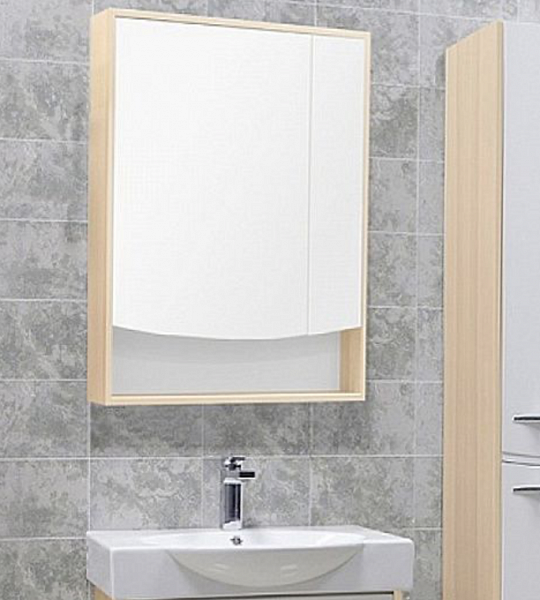 Зеркало-шкаф Акватон Инфинити 65x85 1A197002IFSC0 с подсветкой