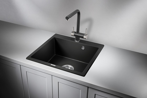 5102, ТУРМАЛИН, кухонная мойка, кварц