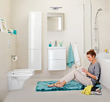 Шторки для ванны Cersanit EASY 140x70 одинарный