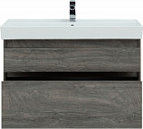 Тумба под раковину Aquanet Nova Lite 100 дуб рошелье (2 ящика) 00242582