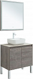 Мебель для ванной Aquanet Nova Lite 75 дуб рошелье (2 дверцы) 00302536