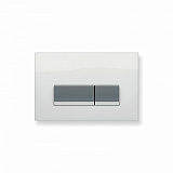 Панель смыва KOLLER POOL для инсталляции Alcora ST 1200 INTEGRO WHITE GLASS