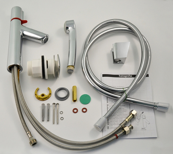 Смеситель для раковины Hansgrohe Talis Select S 72291000 с гигиеническим душем