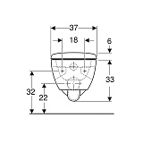 Комплект унитаз подвесной Geberit Renova безободковый с сиденьем микролифт и инсталляция Geberit Duofix Delta