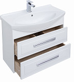 Тумба под раковину Aquanet Остин 85 белый (под раковину Стиль) 00252672