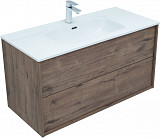 Тумба под раковину Aquanet Lino 100 (Flat) дуб веллингтон 00287545